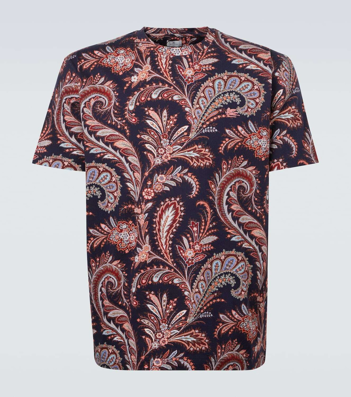 Etro Paisley cotton jersey T-shirt