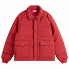 Dubbleware Men's Grain Jacket in Burgundy