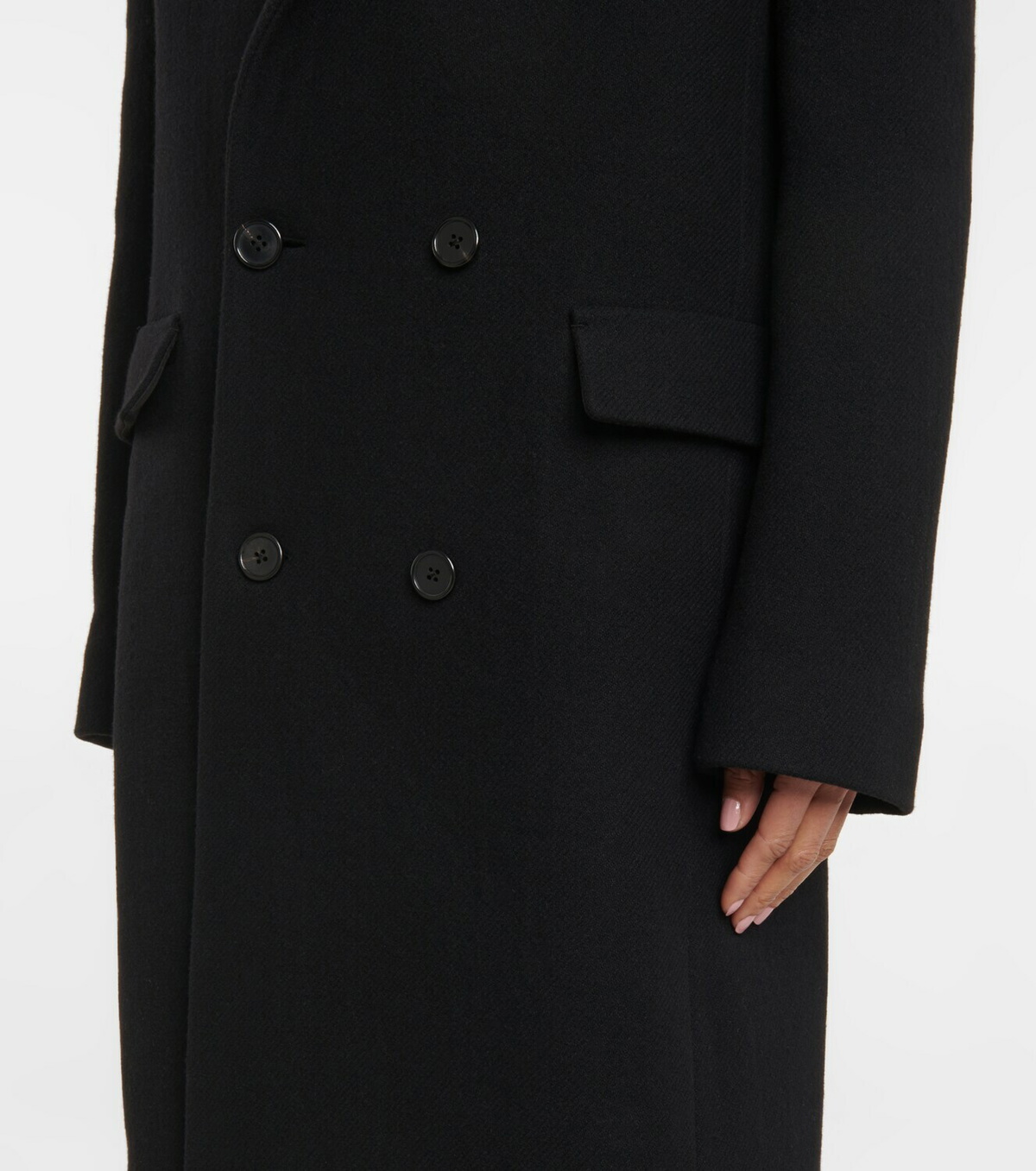 The Row Diana oversized wool-blend coat The Row