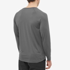 CAYL Men's Long Sleeve Logo T-Shirt in Charcoal