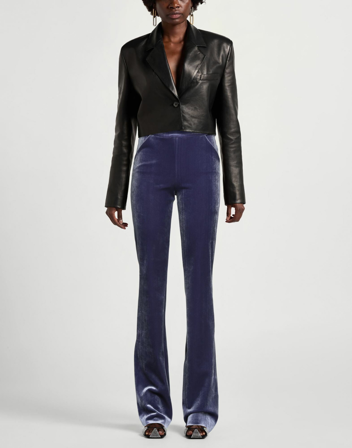 Chiara Boni La Petite Robe Womens Pants in Navy