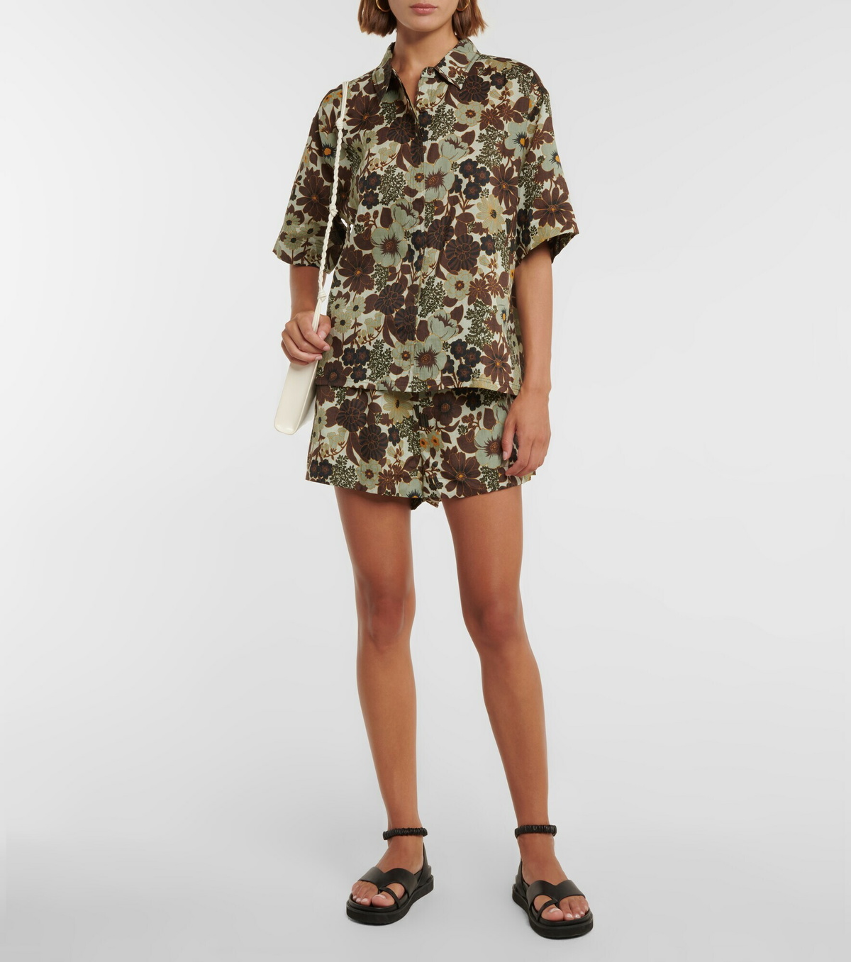 SIR - Constantine floral ramie shorts