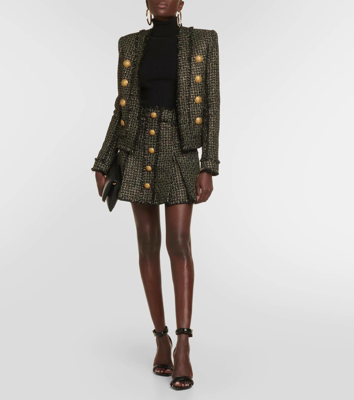 【関税＆送料込み】Balmain Tweed Jacket 22143341_51889781_600.jpg
