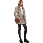 Alexachung Brown Snake Miniskirt