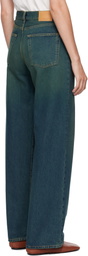 6397 Blue Wide Jeans