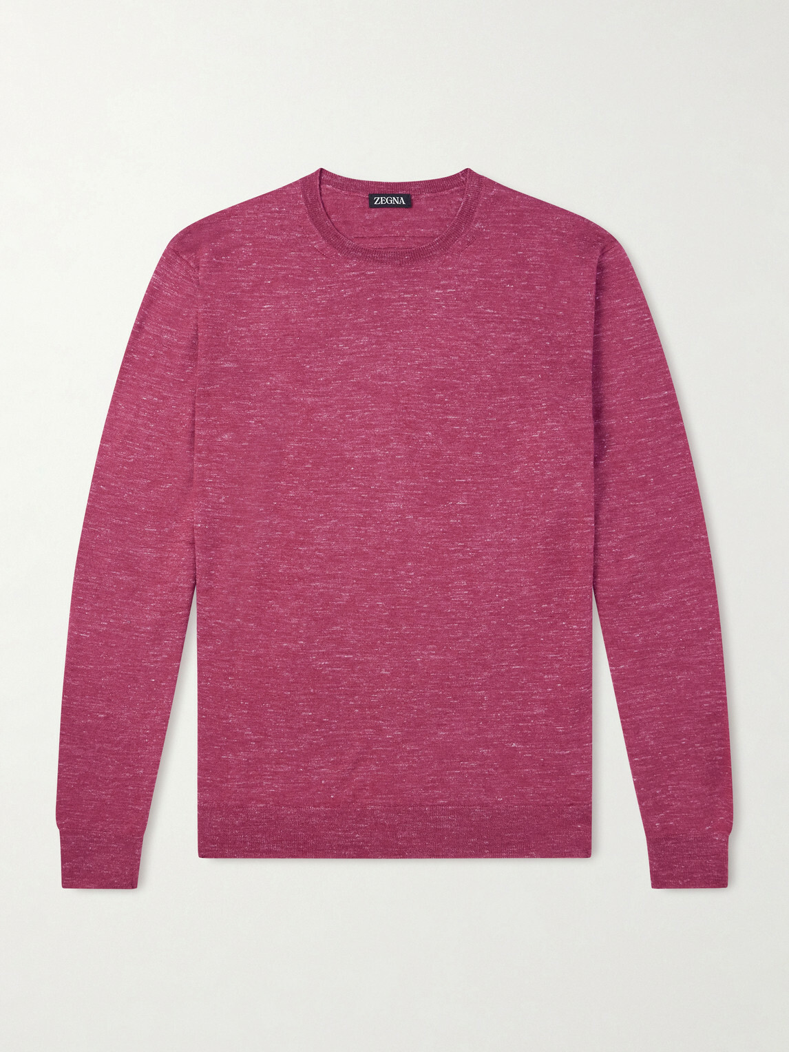 Zegna - Silk, Cashmere and Linen-Blend Sweater - Pink