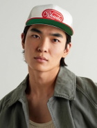 Rhude - Logo-Appliquéd Twill and Mesh Trucker Cap
