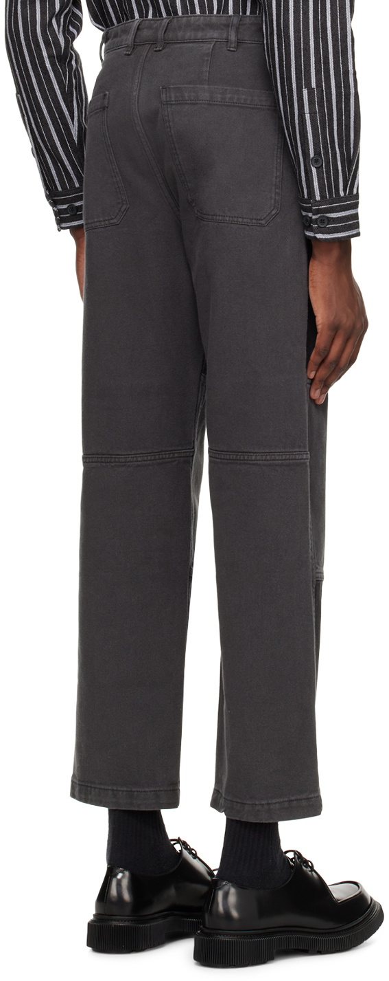 Samsøe Samsøe Black Fanon Denim Trousers