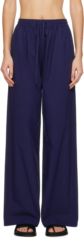 Photo: Matteau Navy Relaxed Trousers
