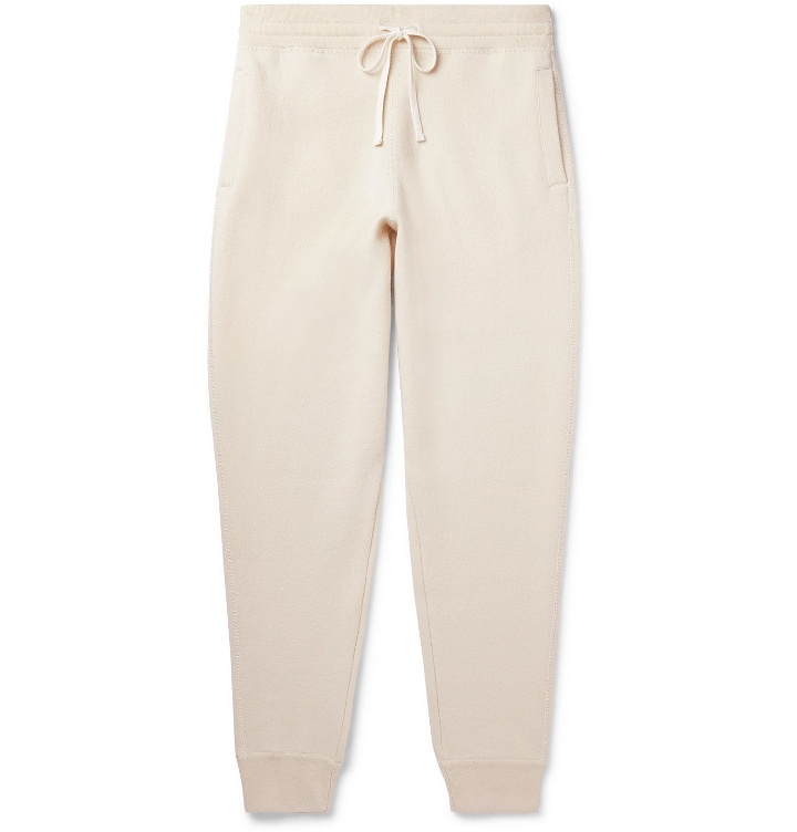 Photo: TOM FORD - Tapered Cashmere-Blend Sweatpants - Neutrals