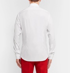 CALVIN KLEIN 205W39NYC - Slim-Fit Cotton-Poplin Shirt - Men - White