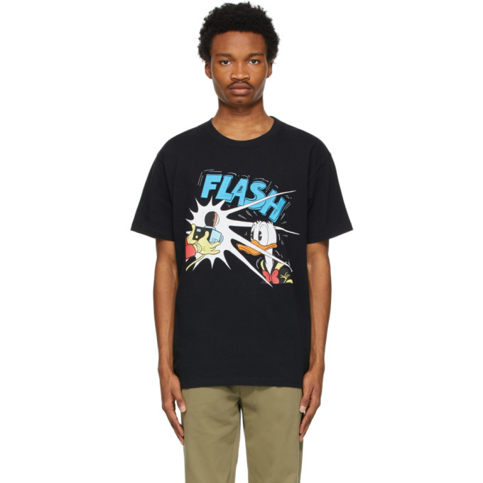 Photo: Gucci Black Disney Edition Donald Duck Flash T-Shirt