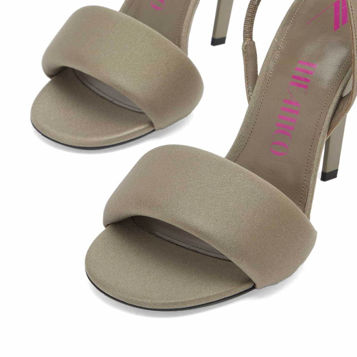 The Attico Women's Rem Heel Sandal in Grey