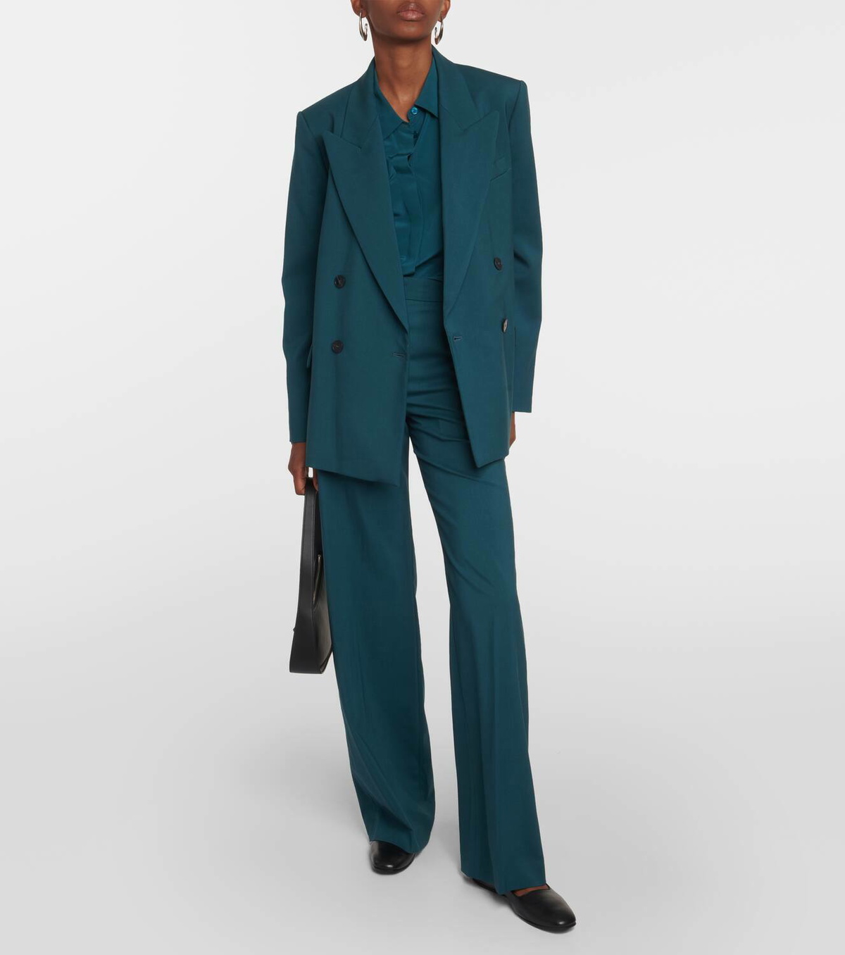 Joseph Brand New £645 Putty Stretch Wool Jaden Jacket XS