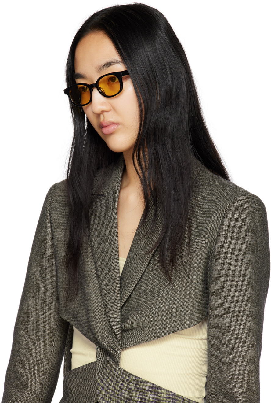 FLATLIST EYEWEAR Black 'Le Bucheron' Sunglasses