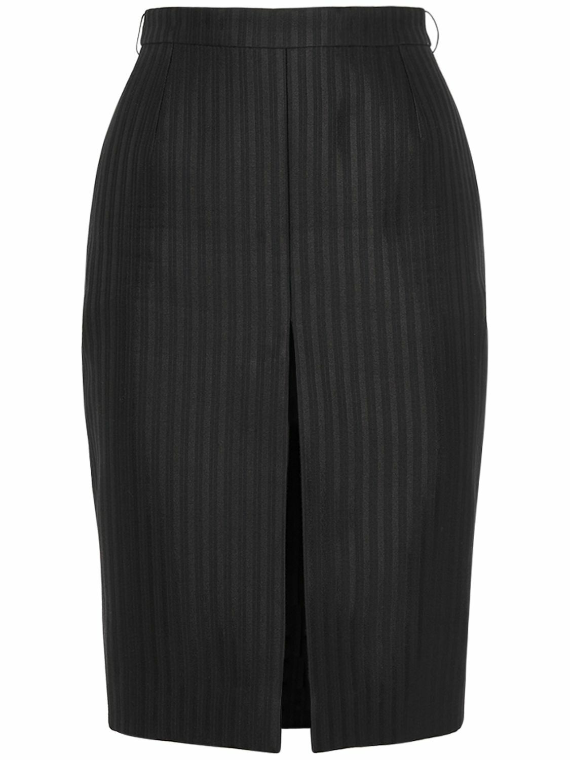 【関税＆送料込み】Saint Laurent Wool Skirt SAINT LAURENT Wool midi skirt | NET-A-PORTER