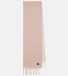 Moncler Alpaca and wool-blend scarf
