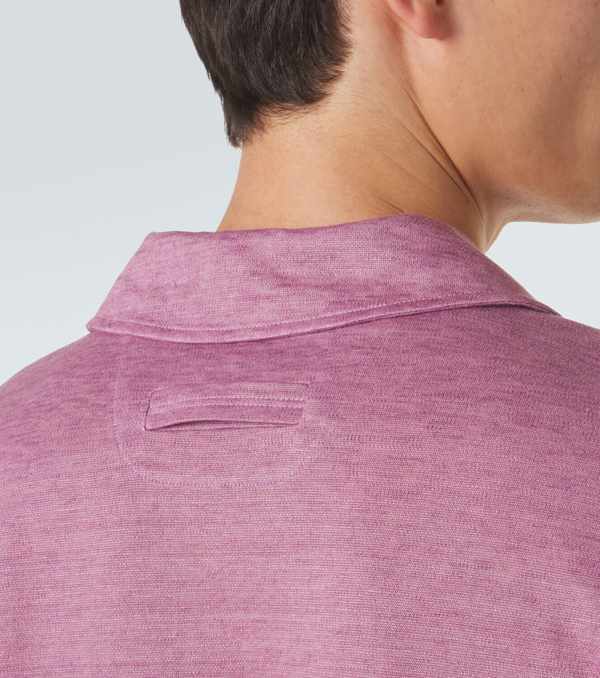 Zegna Linen polo shirt