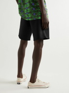 Frescobol Carioca - Parley Straight-Leg Neoprene Shorts - Black