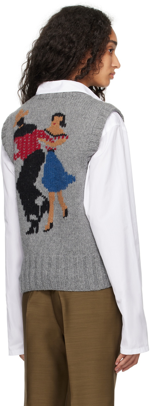 YMC Gray Heidi Vest