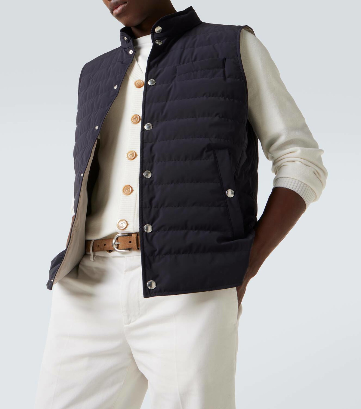 Brunello Cucinelli Technical puffer vest Brunello Cucinelli