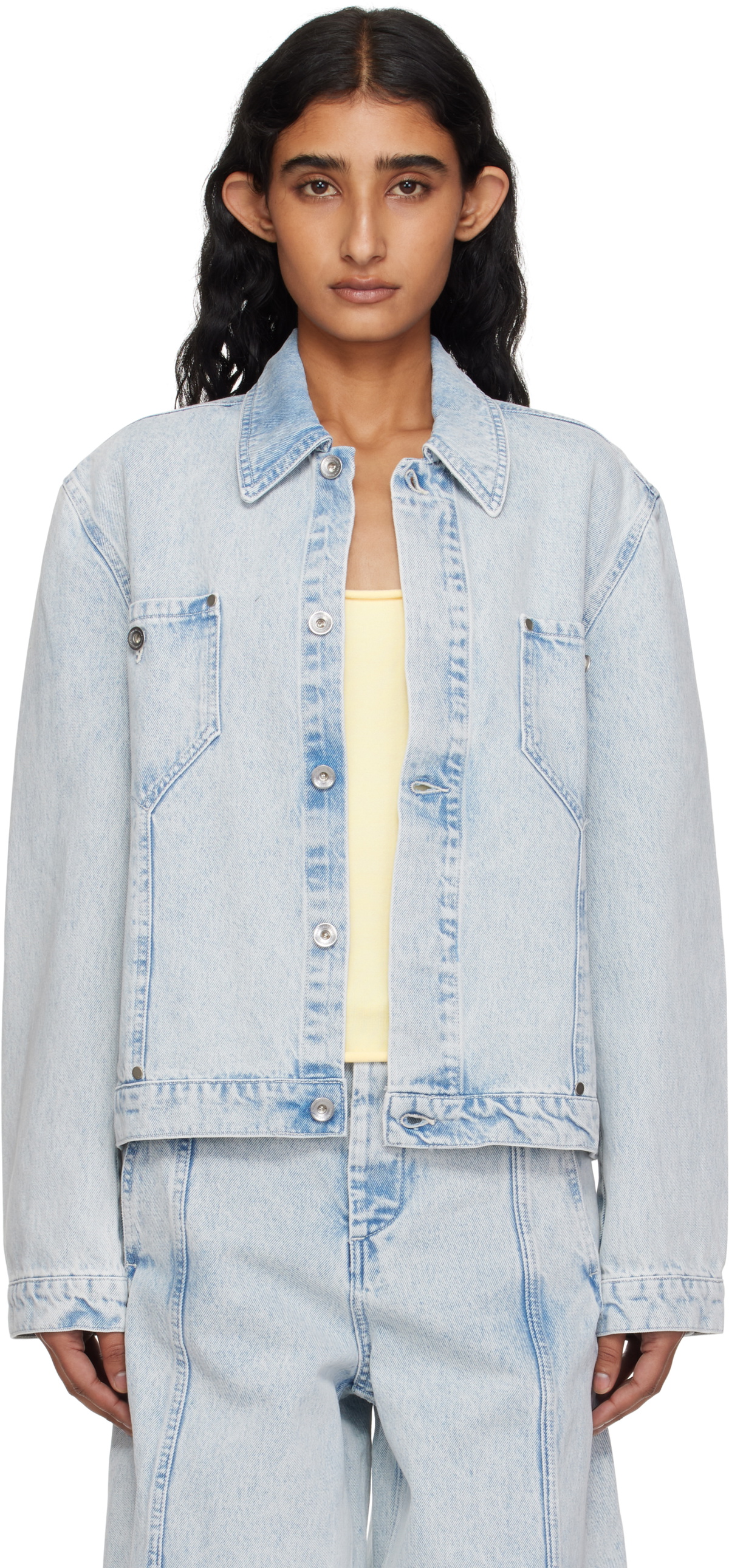 YMC Blue Loft Denim Jacket