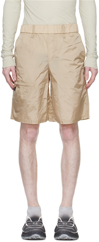 Photo: RAINS Beige Lightweight Shorts