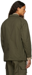 Engineered Garments Khaki Ripstop Bedford Jacket