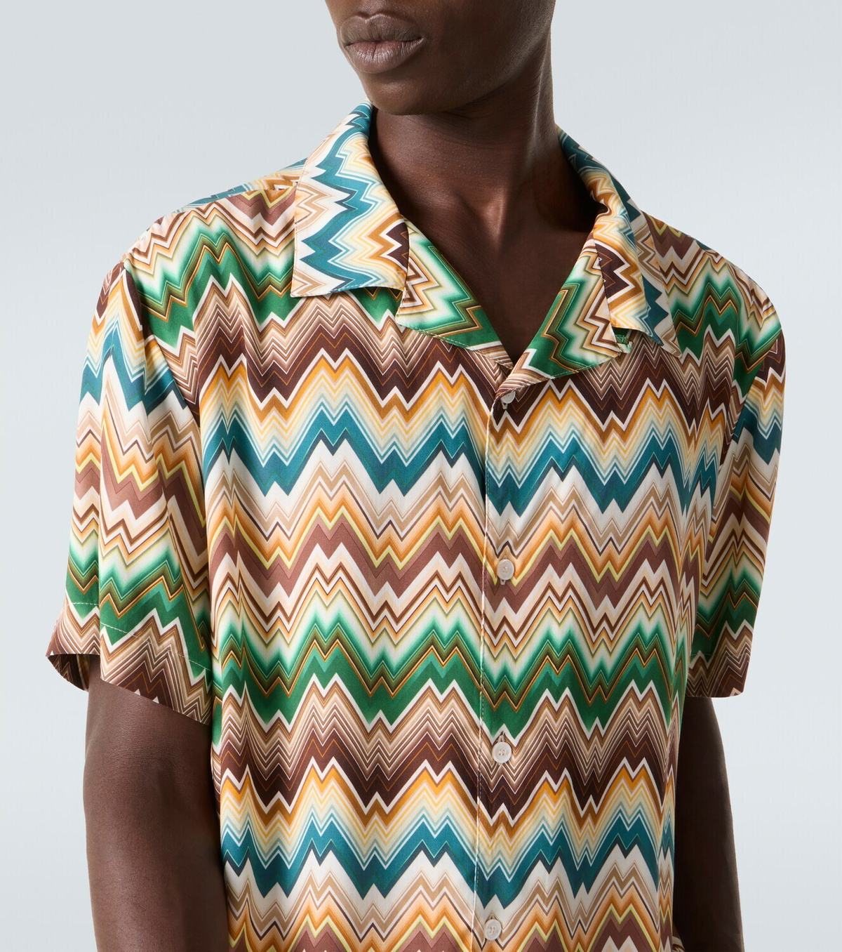 Missoni Zigzag bowling shirt