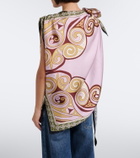 La DoubleJ Kells printed silk twill top