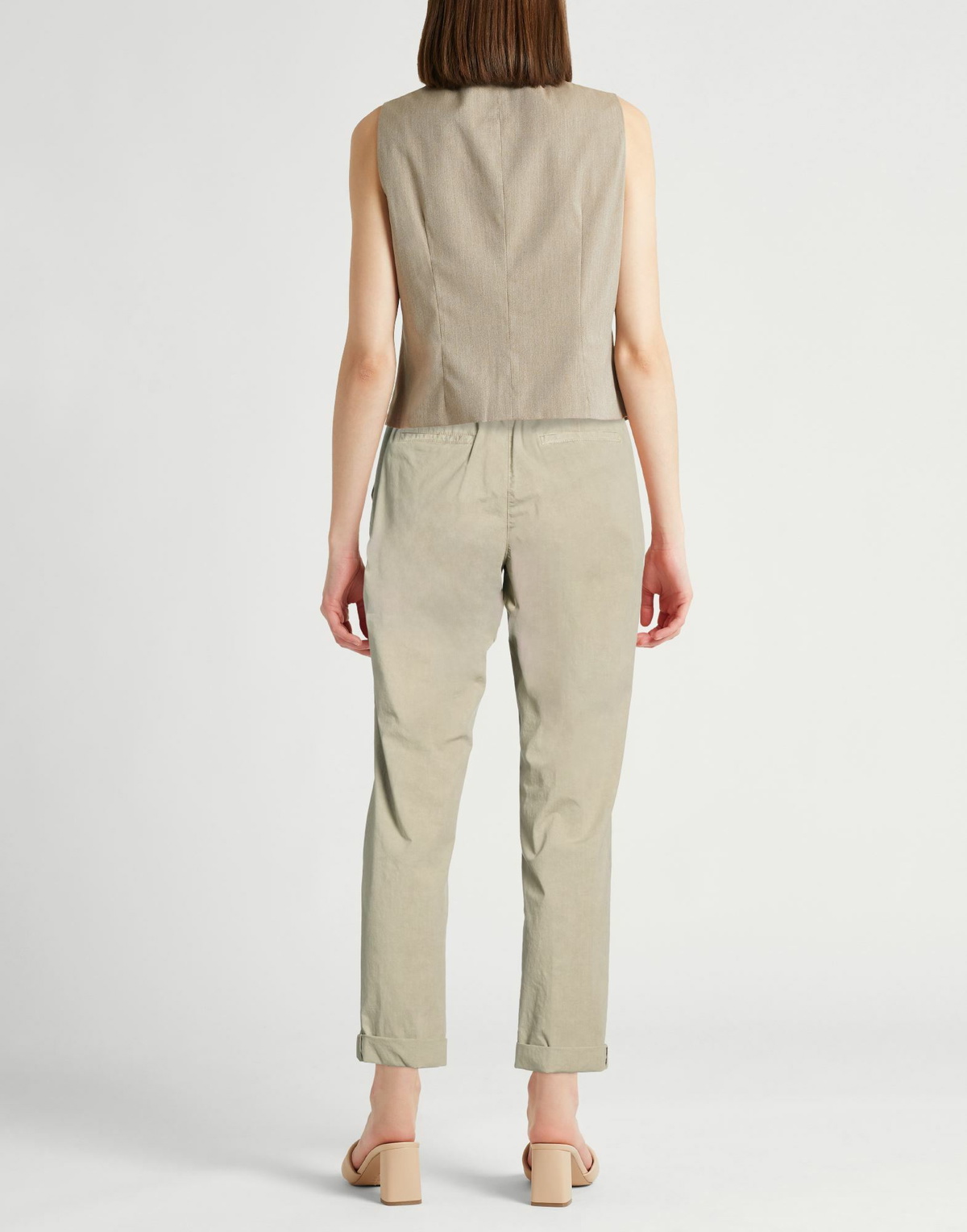 Peserico Womens Pants Khaki
