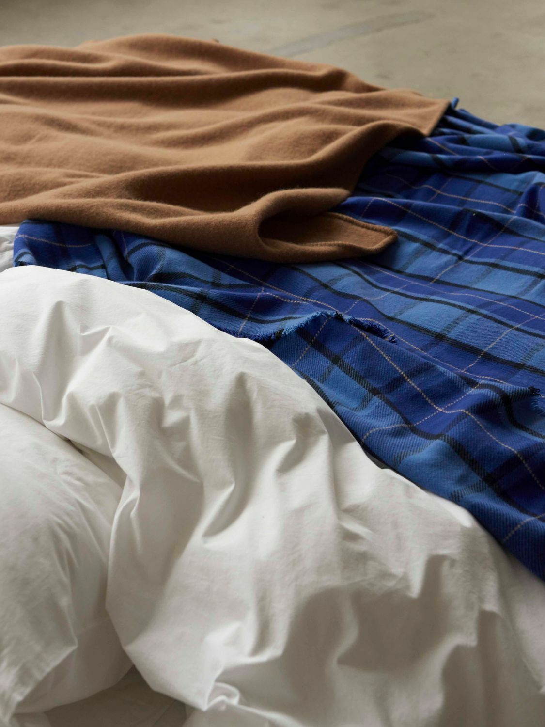 TEKLA - Tartan Fine Wool Throw