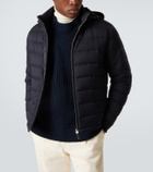 Zegna Technical twill down jacket