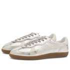 ALOHAS Women's TB 490 Rife Leather Sneakers in Rife Shimmer Silver Cream