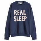 JW Anderson Men's Real Sleep Printed Sweatshirt in Dark Navy