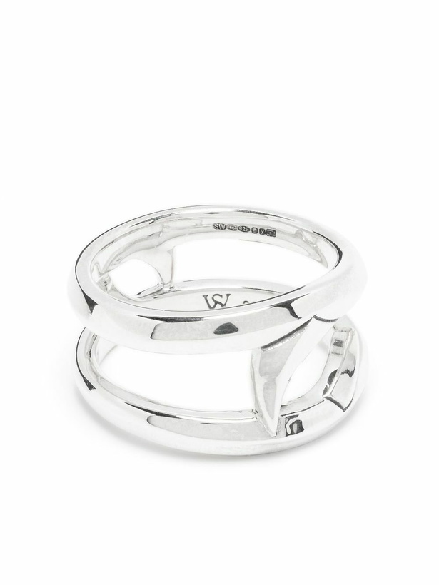 Photo: Stephen Webster Sterling Silver Double Thorn Ring
