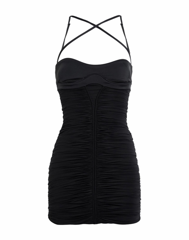 Photo: Mugler Womens Mini dress in Black