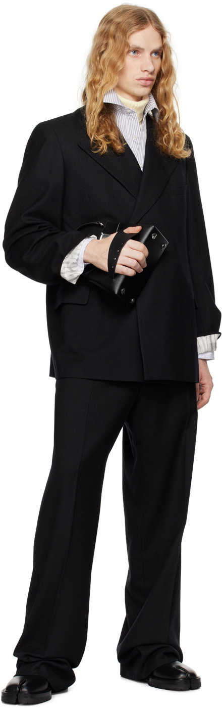 ジャケット Maison Margiela Black Mohair Blend Oversize Blazer Maison Margiela Black Mohair Blend Oversize Blazer | Lyst