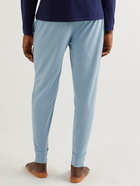 Polo Ralph Lauren - Logo-Embroidered Cotton-Jersey Pyjama Trousers - Blue