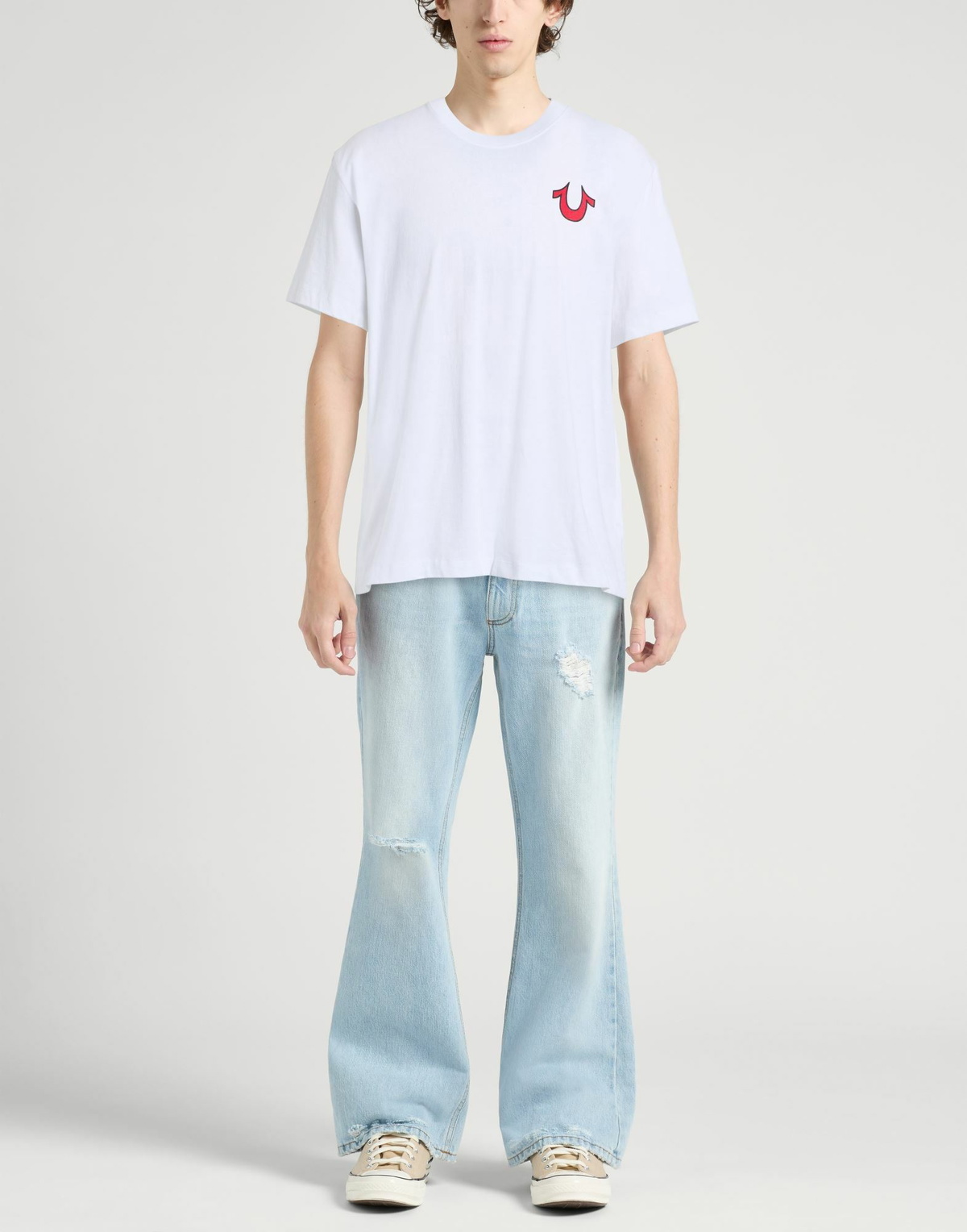 True Religion Mens T-shirt in White