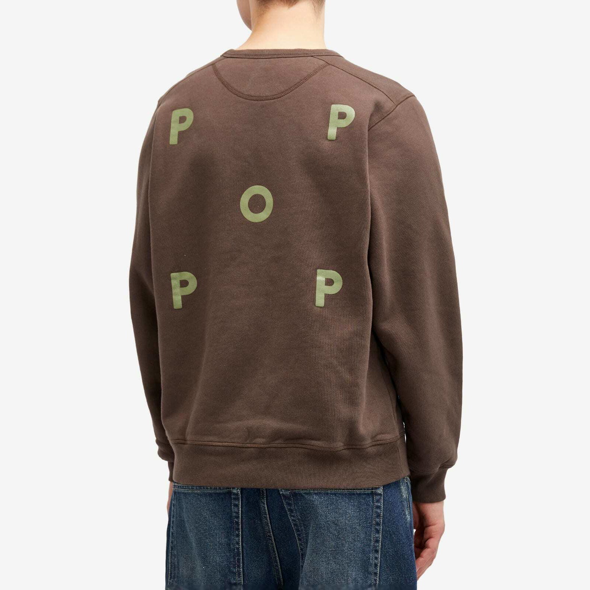 Pop Trading Company Men's Logo Crew Sweat in Delicioso