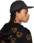 Moschino Black Snapback Cap