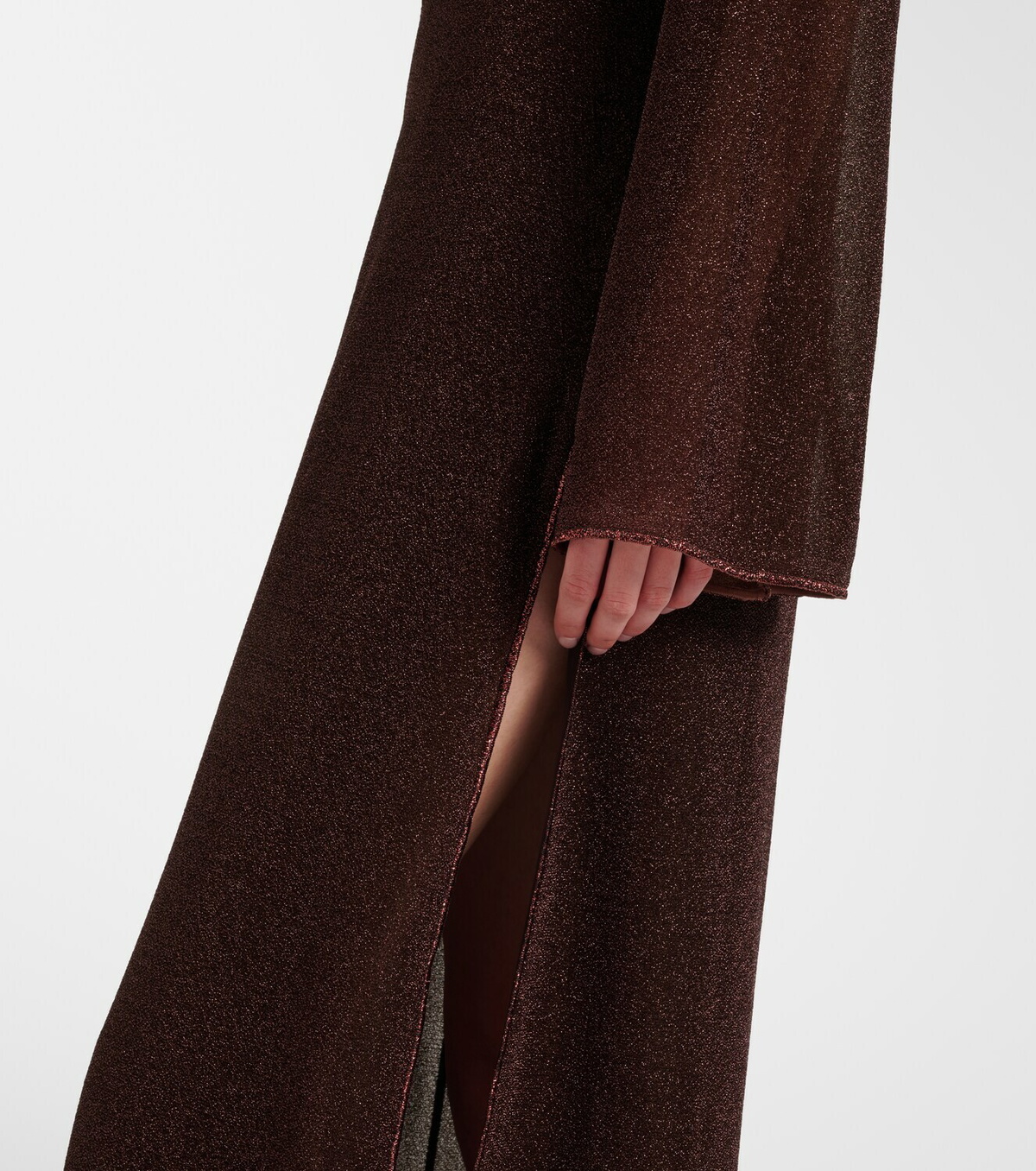 Oséree Lumière ring-detail kaftan