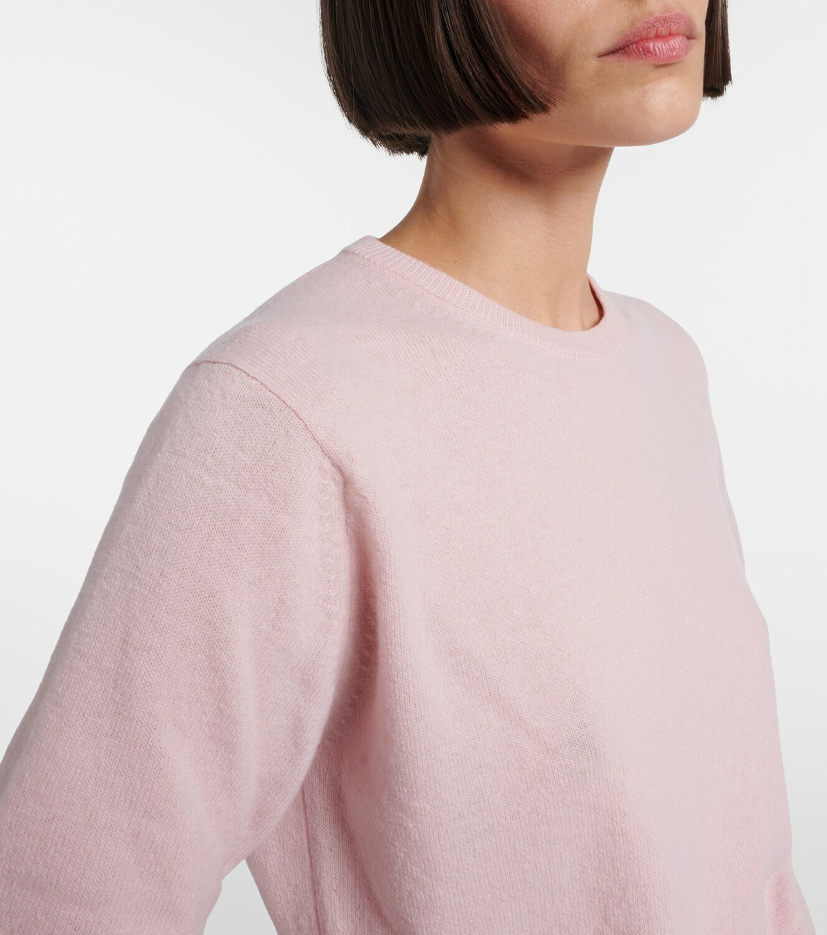Jil Sander Cropped wool and cashmere sweater