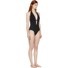 Ward Whillas Black Farrah Halter Swimsuit