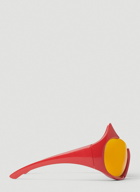Balenciaga - Gotham Cat Sunglasses in Red