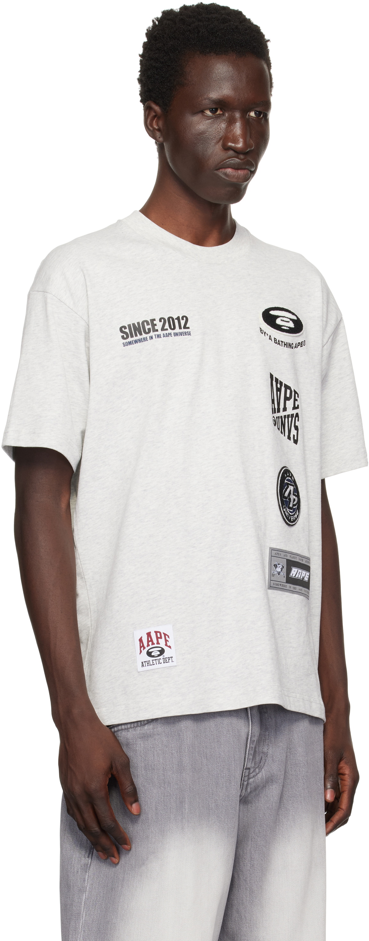 AAPE by A Bathing Ape Off-White Fancy Main T-shirt AAPE by A 