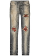 Amiri MX1 Ripped Slim-leg Jeans Black Other
