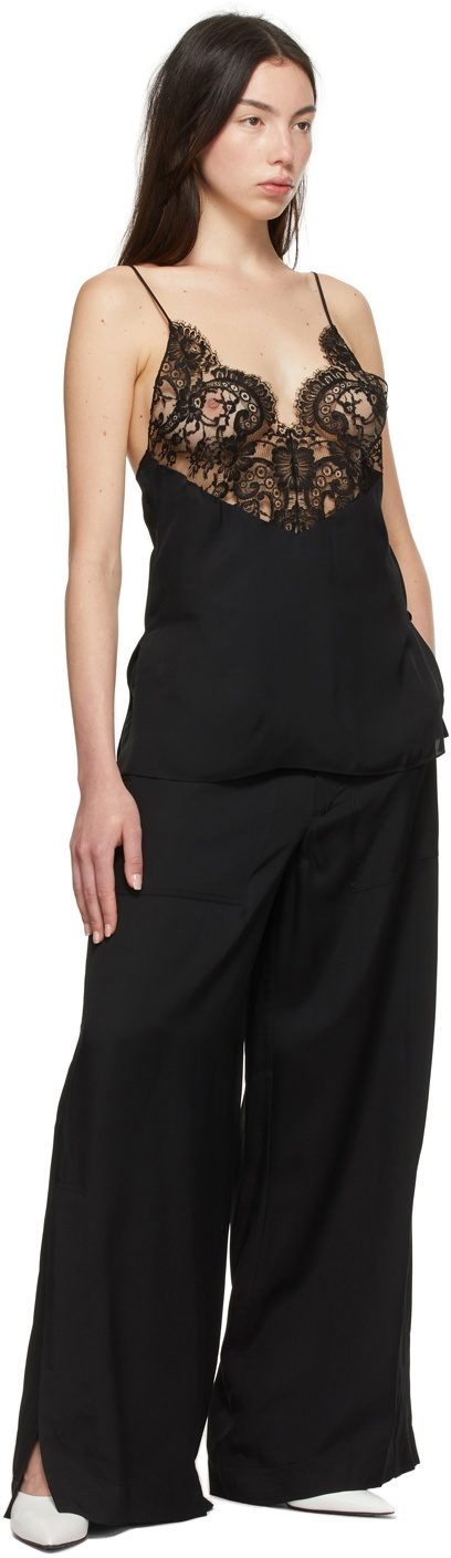 GAUCHERE Black Timber Trousers