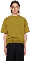 DEVOA Yellow Rolled Edge T-Shirt